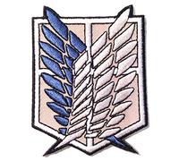 Titan One Europe - Titans Attack Recon Corps Wings Cosplay L'attacco Toppa Ricamata Termoadesiva