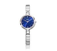 Titan Orologio da donna Raga Viva analogico con quadrante blu - 2603SM01, Blu, Catena