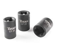 Titan - Set di 3 chiavi a bussola Torx Plus esterne (17414)