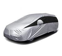 Titan - Telo copriauto leggero Poly 210T per berline 165-181", impermeabile, protezione UV, antigraffio, apertura con cerniera lato conducente, adatto per Prius, Focus, Civic e molto altro ancora.