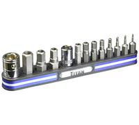 Titan Tools 16136 Tamper Resistant - Set di chiavi esagonali da 13 pezzi