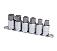 Titan Tools 16156 SAE Large hex bit socket set - 6 pezzo
