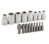 Titan Tools 16160 17-Piece External Torx Socket and Bit Set