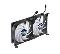 ITS Titan TTC-SC22(A)/V2+ doppio ventilatore da frigorifero 92x25mm IP55
