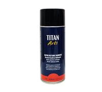 Titan - Vernice Spray per quadri, 400 ml, finitura lucida (Olio/acrilico)