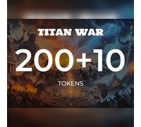 Titan War - 200 +10 Tokens Direct Top-Up - GLOBAL