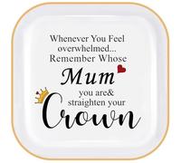 Titanape Regalo per la mamma - Ricorda di chi sei la mamma che sei gingillo, gioielli anello titolare, regalo per la mamma per compleanno, Natale, festa della mamma