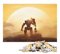 Titanfall 2 Puzzle in Legnos Per Adulti 1000 Pezzi Per Gioco Familiare Decorazione Interna Unica Regalo Per Amore E Amico Gioco Education Stress Relief 1000pcs (75x50cm)