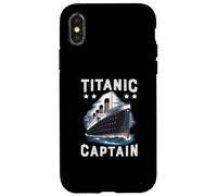 Titanic Captain - Titanic Expert - Titanic Museum Ragazze Ragazzi Custodia per iPhone X/XS