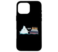 Titanic Divertente Titanic e Iceberg Boop Parodia per Ragazzi Ragazze Custodia per iPhone 16 Pro Max