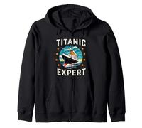 Titanic Expert Funny RMS Titanic Birthday Merch Bambini Ragazzi Felpa con Cappuccio