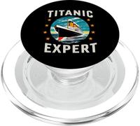 Titanic Expert Funny RMS Titanic Birthday Merch Bambini Ragazzi PopSockets PopGrip per MagSafe