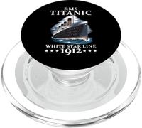 Titanic Expert - White Starline RMS Titanic 1912 Ragazzi Ragazze PopSockets PopGrip per MagSafe