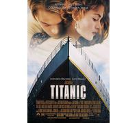 Titanic Film Poster 1997 Regolare Stile Leonardo Dicaprio Kate Winslet Un Foglio