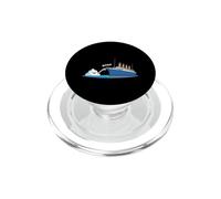 Titanic Iceberg Boop Divertente Storia del Titanic 1912 Umorismo parodia PopSockets PopGrip per MagSafe