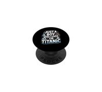 Titanic per bambini Solo un ragazzo che ama l'RMS Titanic PopSockets PopGrip Adesivo