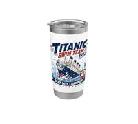Titanic Swim Team 1912 Parodia campione di immersioni profonde Bicchiere termico in acciaio inox doppia parete