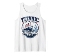 Titanic Swim Team 1912 Parodia Campione di Immersioni Profonde Canotta