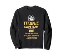 Titanic Swim Team Liquidità Crisi Umorismo Felpa