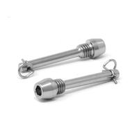 Titanio Calibro Pin Per Formula Mega Pastiglia Freno Bullone Vite 2 X Pezzi