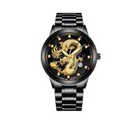 Titanio Dive Watch Gents Orologio al quarzo inossidabile, A, misura unica