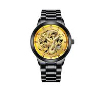 Titanio Dive Watch Gents Orologio al quarzo inossidabile, C, misura unica