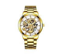 Titanio Dive Watch Gents Orologio al quarzo inossidabile, D, misura unica