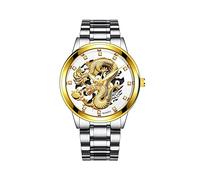 Titanio Dive Watch Gents Orologio al quarzo inossidabile, J, misura unica