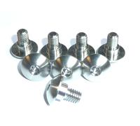 Titanio M6 X 12 Carenatura Bullone Moto Dalle Spalle N Ruggine Motore FENDER