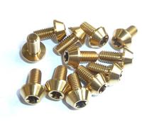 Titanio -ti Bullone Hayes Avid Hope Magura Shimano Freno a Disco Rotore 6 O 12