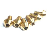 Titanio -ti Bullone Hayes Avid Hope Magura Shimano Freno a Disco Rotore 6 O 12