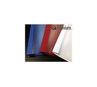 TITANIUM 50 cartelline termiche 12mm bianco grain titanium