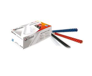 TITANIUM 50 dorsi plastici 21 anelli 28mm nero titanium