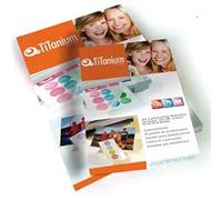 Titanium 68537 100 POUCHES 216x303mm (A4) 125my