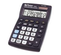 Titanium 73030 Calcolatrice Ergonomica da Tavolo 12 Cifre