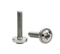 Titanium Bolt M4 M5 M6 M8 Head Screw For Part Modification Fastener Length10/15/20/25/30/35/40/45/50/55/60mm 1Pcs(Titanium,M5x35mm)