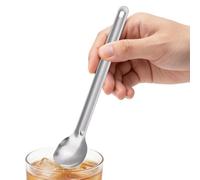 Titanium Camping Spoon - Long Handle Spork For Hiking And Backpacking