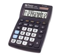 TITANIUM - CD2696-12RP - Calcolatrice da tavolo - 73030 - 12 cifre - nero - Titanium - 73030 - Conf. da 1 Pz. - CD2696-12RP