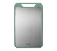 Titanium Cutting Board - PLLanche Dec0uper Food in Stainless Steel | Guarnizione di taglio in titanio | Piastra to Decooum Miro Tech Tiitane | Cucina versatile