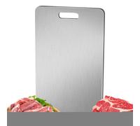 Titanium Cutting Board, Vegetable Chopping Mat, Compact and Lightweight Copping Pad, Double Sided Small Hangable Meat and Fruit Board for Kitchen, Picnic, Wedding, Outdoor, Rv, Camping, Housewarming
