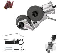 Titanium Drill Nibbler Sheet Metal Cutting Tool, Sheet Metal Cutter Drill Attachment, Electric Drill Shears Attachment Cutter Nibbler, for Cutting Iron, Steel, Copper, Aluminum