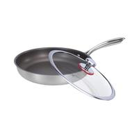 Titanium Pan - Non-Stick Heat-Resistant Kitchen Cookware | Versatile Bistecca Pan for Home Cooks, Beginners, Busy Families, Meal Prep, Eggs, Pancakes, Meats | Ideal for Camping, RV Trips, and Everyday