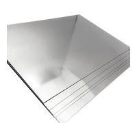 Titanium Plate, 5PCS Gr2 200x200x1mm Titanium Alloy Sheet Suitable for Aerospace and Marine Industrial