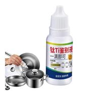 Titanium Testing Liquid 15ml Metal Analysis Solution Titanium Identification Reagent Colorimetric Test Fluid For Jewelry Metalworking Industrial Grade Food Grade