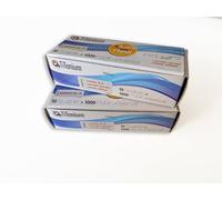Titanium - TI1002T - Punti universali - 6/4 - acciaio-zinco cromato - 20 scatole da 1000 punti (20000)