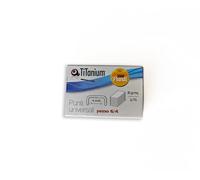 Titanium - TI1002T - Punti universali - 6/4 - acciaio-zinco cromato - 5 scatole da 1000 punti (5000)