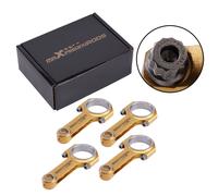 Titanized bielle forgiate 4340 EN24 for Porsche 356 1.1L 1.6L 912 H-Beam