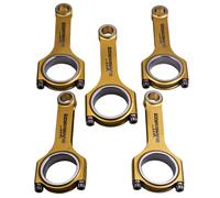 Titanized Connecting Rods Bielle for Volvo 850 T5 V70 S70 2.3L B5234T 139.5mm