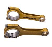 Titanized H Beam Connecting Rod Bielle for Fiat 500 Old Model 2 cylinder 5.118''