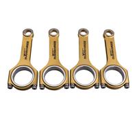 Titanizing 4x Bielle ConRod Connecting Rods For VW 1.9L 2.0L TDI PD130 144mm